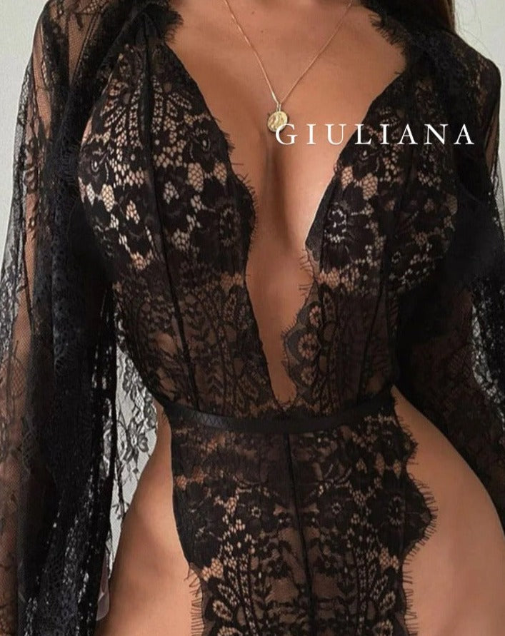 Leticia bodysuit + Robe