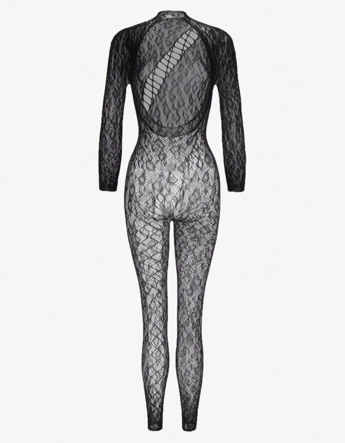 Leopard bodystocking