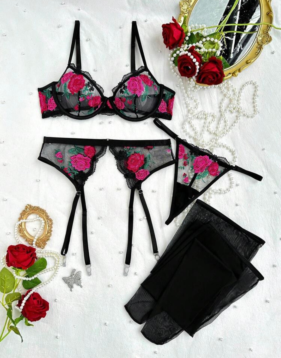 Victoria Set + Stockings