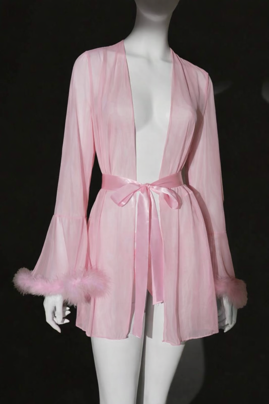 Bay fur set + robe