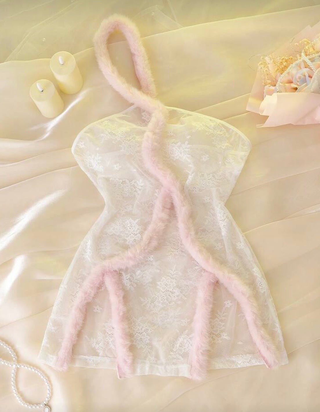 Rosé Reverie Dress