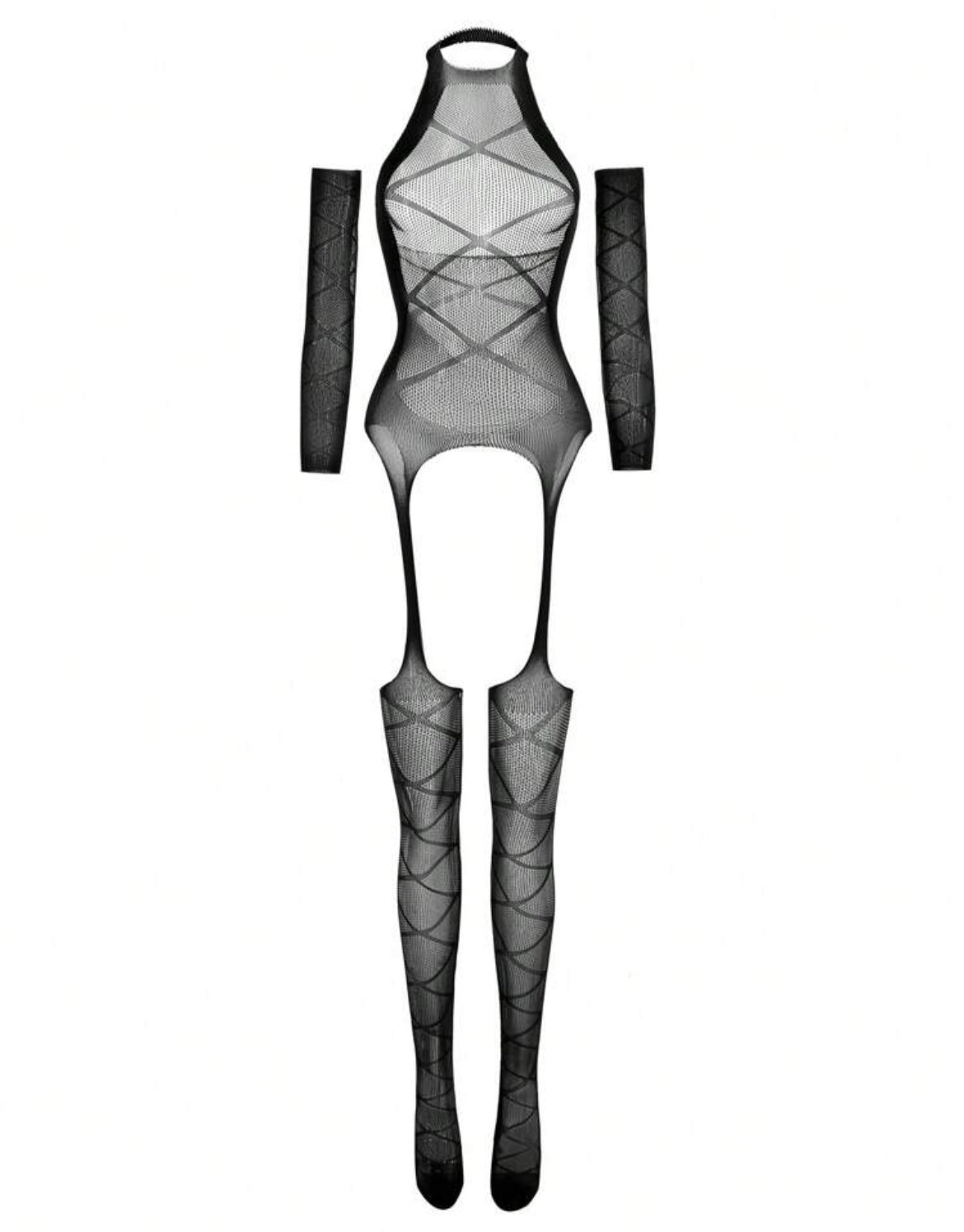 Fishnet bodystocking